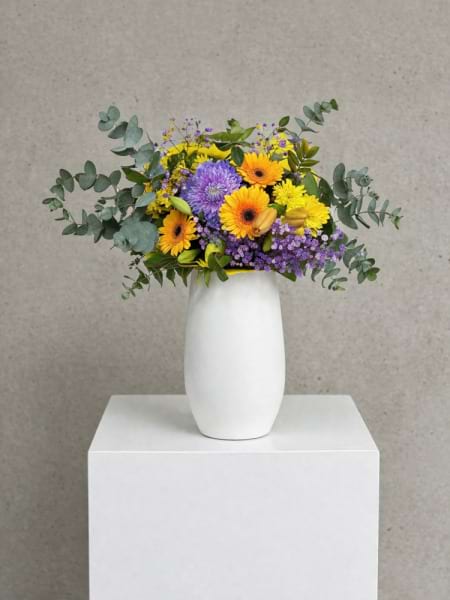 bouquet in vase