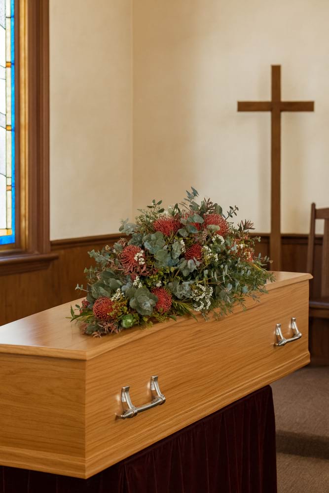 Native Casket Spray