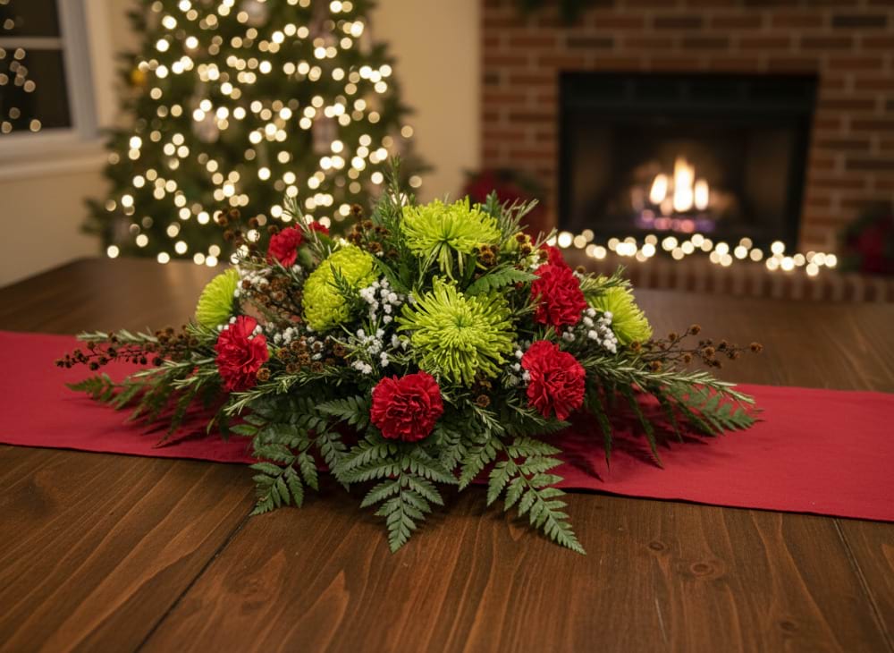 Christmas Long Tablescape