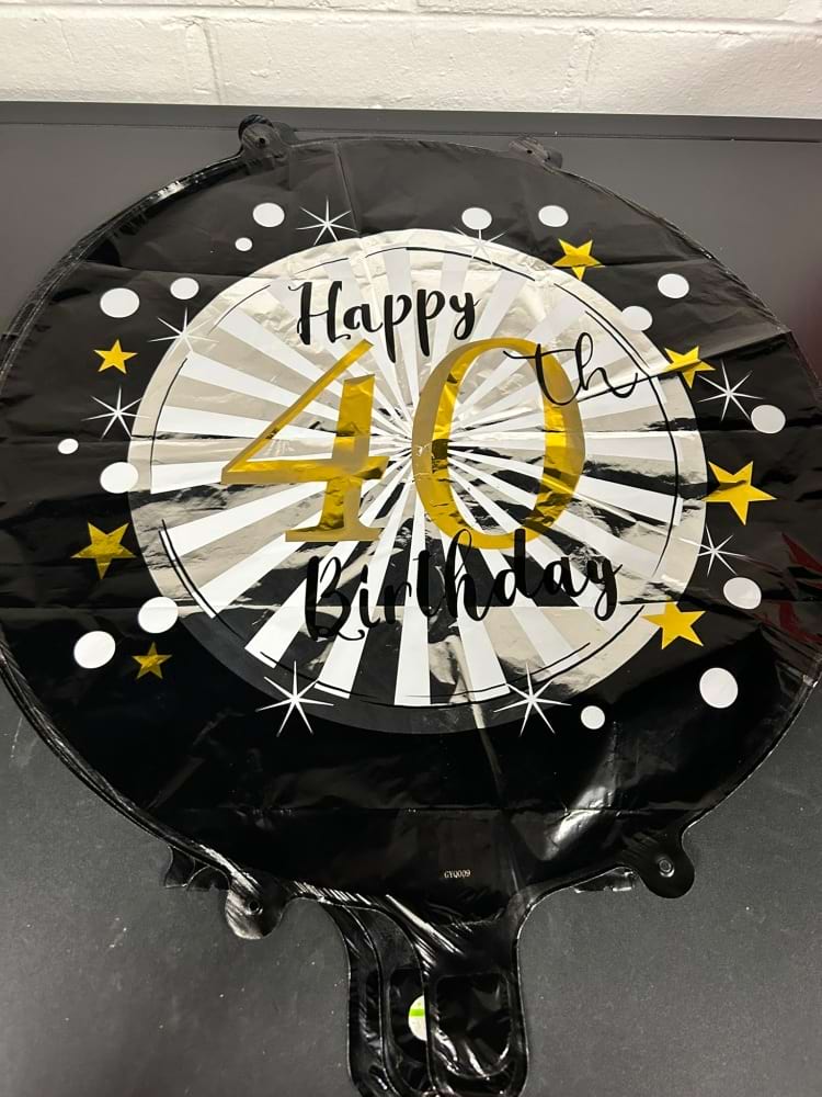 40th Birthday Balloon