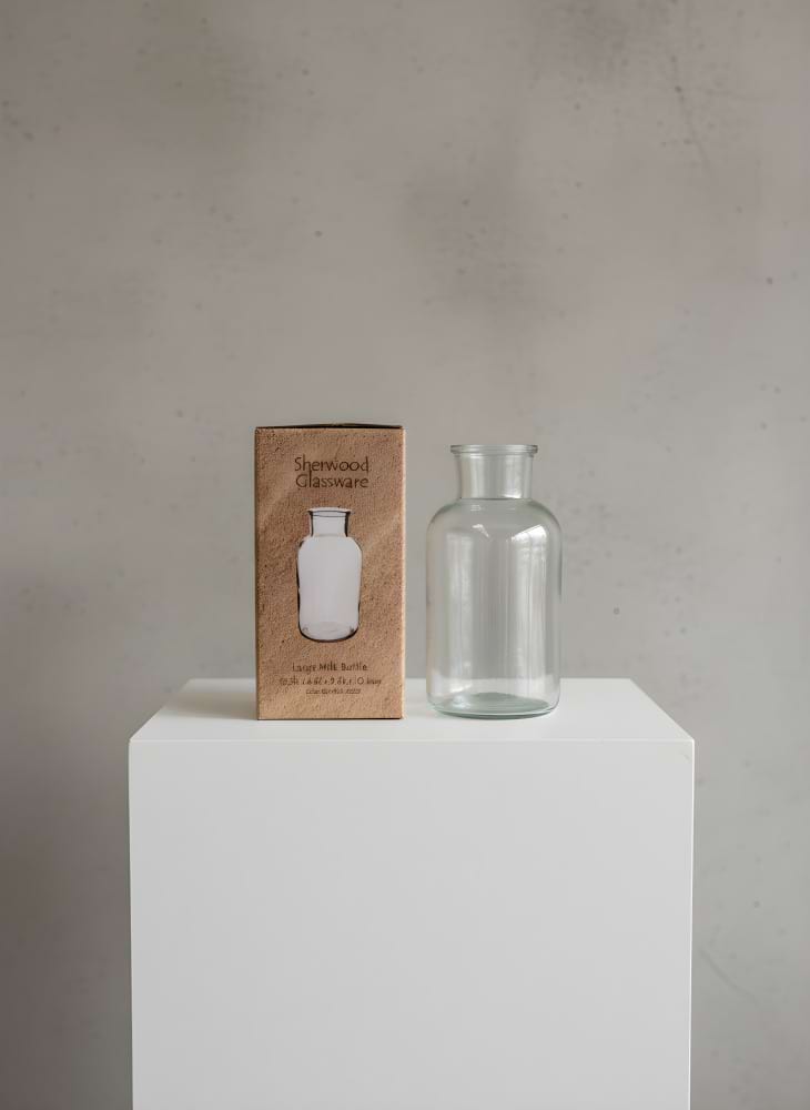 Milk Bottle Vase