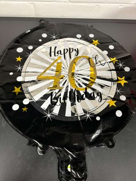 40th Birthday Balloon