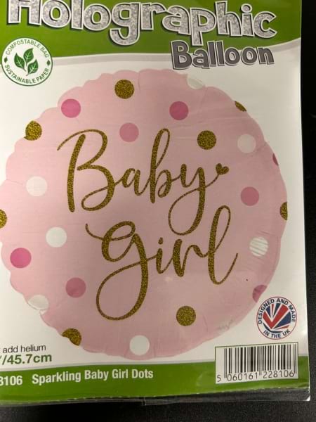 Baby Girl balloon