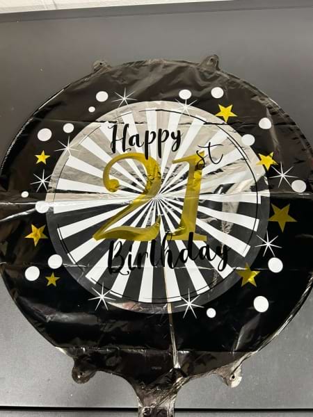 21st Birthday Balloon