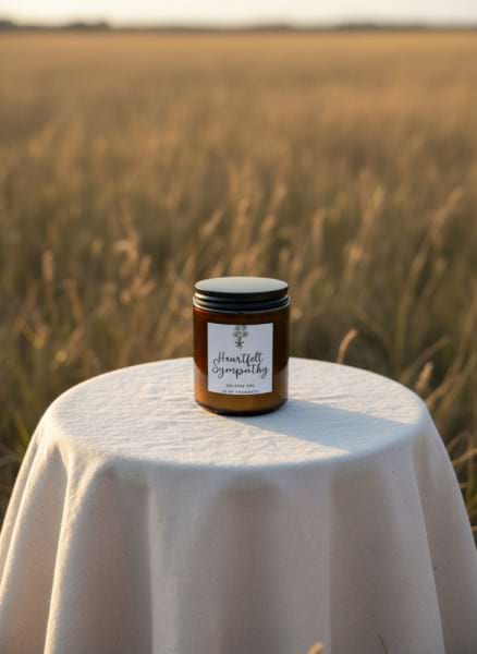 Heartfelt Sympathy Soy Candle